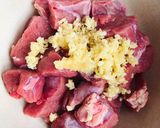 Hình bước làm 1 của món Bò kho