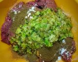 A picture of step 3 of Kofta Meatballs with Potatoes.