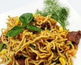 A picture of step 3 of Panfried Noodles #jikonichallege.
