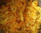 A picture of step 2 of Kachhi haldi pickle.
