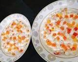 A picture of step 4 of Rangoli chat.