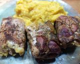 Foto del paso 6 de la receta: Ataditos de pollo relleno con puré mixto