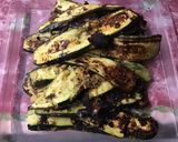 Une image de l'étape 8 de Courgettes marinées grillées panure au parmesan.