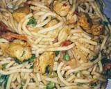 Chicken veg creemi spaghetti recipe step 6 photo