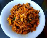 Foto langkah ke 4 dari resep Ikan Tongkol Suwir (Pedas).