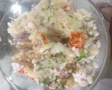 A picture of step 1 of Maharashtrain snacks Sabut dana vada.