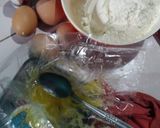 Foto langkah ke 1 dari resep Bolu kukus santan.