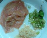 A picture of step 2 of Aloo Qeema.