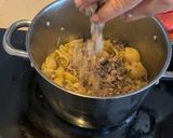 Foto del paso 7 de la receta: Galets con anchoa, sardinas y ajo negro