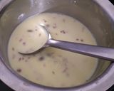 A picture of step 6 of Golden Rasmalai.