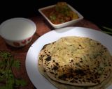 A picture of step 4 of Tandoori Paneer Paratha.