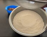 A picture of step 3 of Eggless Chocolate cake.