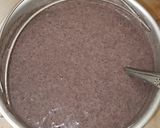Foto langkah ke 5 dari resep Pukis ketan hitam with cream cheese filling.