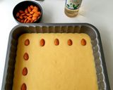Une image de l'étape 3 de Basboussa, gâteau de semoule.