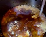 A picture of step 4 of Masala chai with Jaggery.