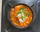 Foto langkah ke 12 dari resep Tuna Kimchi Jjigae 참치김치찌개 | Halal & No Gochujang.