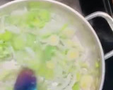 Foto del paso 4 de la receta: Sopa de Poro con Champiñones. #lacocinadeconsuelo #titanaty