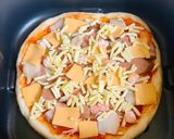 Hình bước làm 2 của món Pizza (nồi chiên ko dầu)