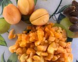 Gambar langkah 1 resipi Ice Cream Apricot.