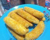 Foto langkah ke 4 dari resep Pisang Crispyyyy With Saus Coklat Home Made By Fitashaa.