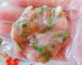 Hình bước làm 2 của món Chả cá thác lác rau thì là