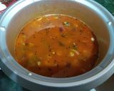 A picture of step 5 of Mixed veg pulao in electric Rice Cooker.