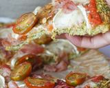 Foto del paso 3 de la receta Pizza de base de brócoli