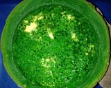 Foto langkah ke 6 dari resep Martabak Pandan Keju dan Vanilla Coklat (Teflon).