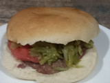 Hamburguesa tipo chacarero