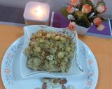 A picture of step 3 of Jaggery semolina makhany ka halwa.