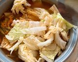 Hình bước làm 2 của món Kim chi cải thảo chua cay 😍