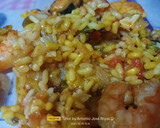 Foto del paso 8 de la receta: Arroz de langostinos y mejillones al aromas de Montilla moriles