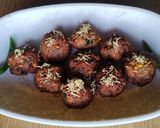 A picture of step 6 of Green sorghum fritters.