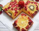 Foto langkah ke 5 dari resep Fruit Pasrty Cake.