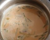 A picture of step 3 of Lemon grass masala tea.
