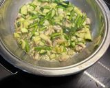 Foto del paso 1 de la receta: Sartenado de calabacín y trigueros