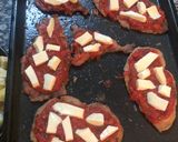 Foto del paso 5 de la receta: Milanesa a la napolitana con papas a la crema