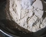 A picture of step 1 of Wheat flour Jaggery Cake.