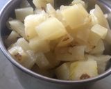 A picture of step 2 of Pineapple squash.