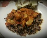 A picture of step 6 of Easy Chicken Cacciatori.