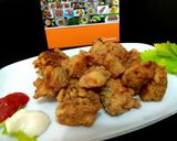 Foto langkah ke 5 dari resep Chicken Popcorn.
