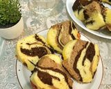 Foto langkah ke 8 dari resep Bolu Marmer Kukus.