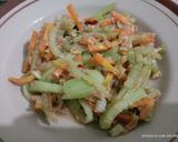 Foto langkah ke 4 dari resep Oseng Labu Rebon.