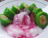 Foto langkah ke 6 dari resep Es Pisang Ijo 🍌.