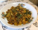 Une image de l'étape 11 de Courgettes et céleri branche aux épices indiennes,ciboulette et citron.