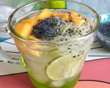 Foto langkah ke 4 dari resep Es Timun Mangga Jeruk Nipis.