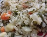 Foto del paso 5 de la receta: Arroz verde vegano de mi Mamá