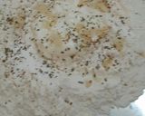 A picture of step 1 of Cheese garlic bread (without yeast).