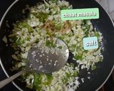 A picture of step 6 of Stuffed Moong dal chilla.