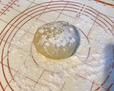 Une image de l'étape 1 de Tarte aux mandarines,pêches et fromage blanc (pâte sablée ananas gingembre).